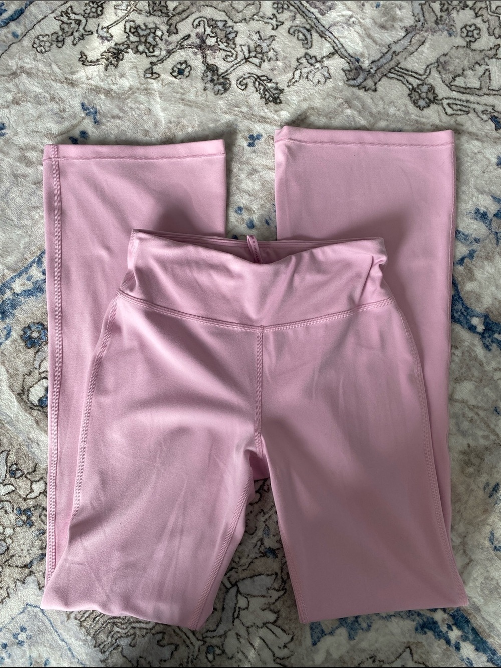 Athleta Girls Flared Performance Leggings - Light Pink